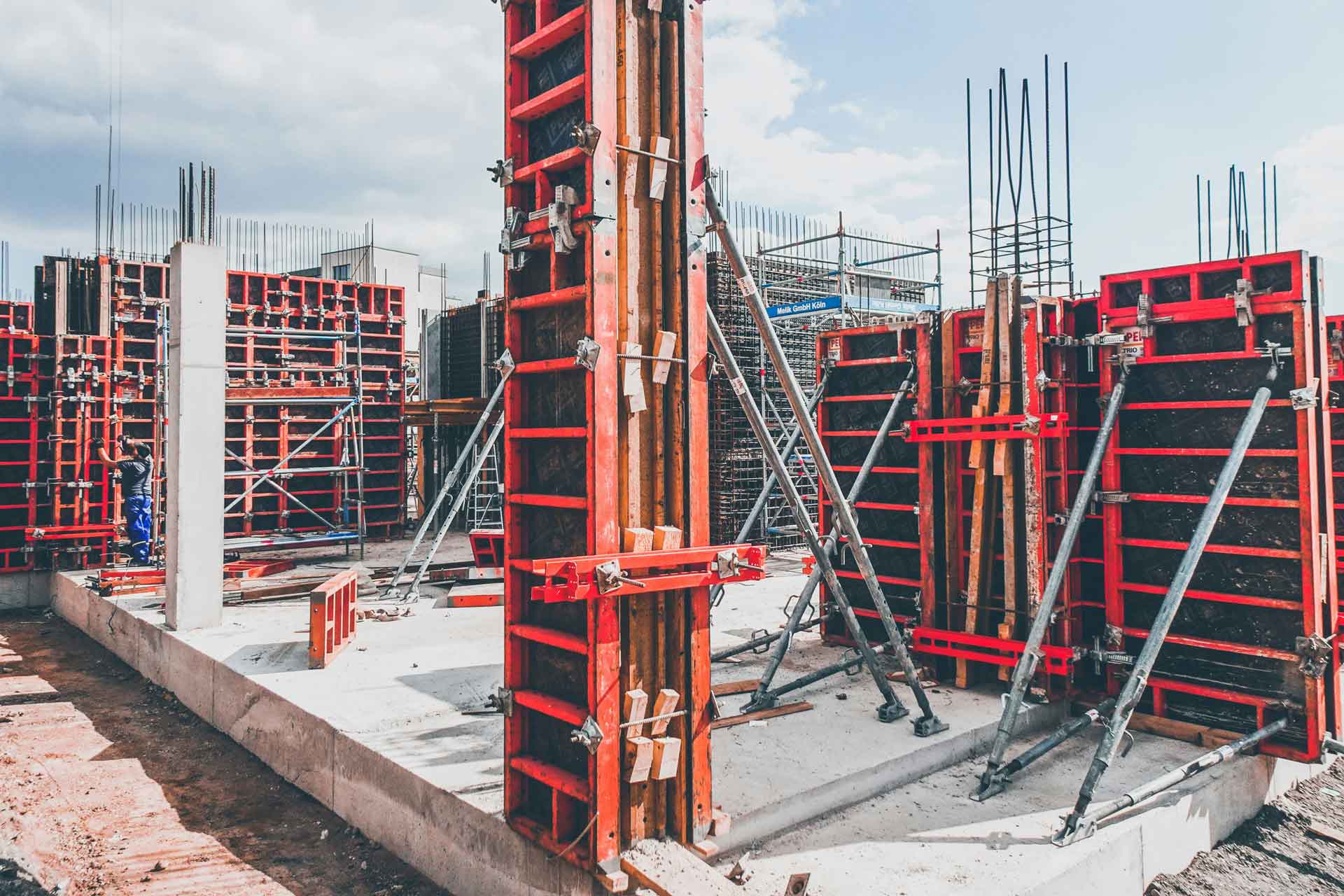 Bauindustrie und Gebäudetechnik 